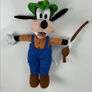 Goofy Gone Fishing Disney Plush - ~20”